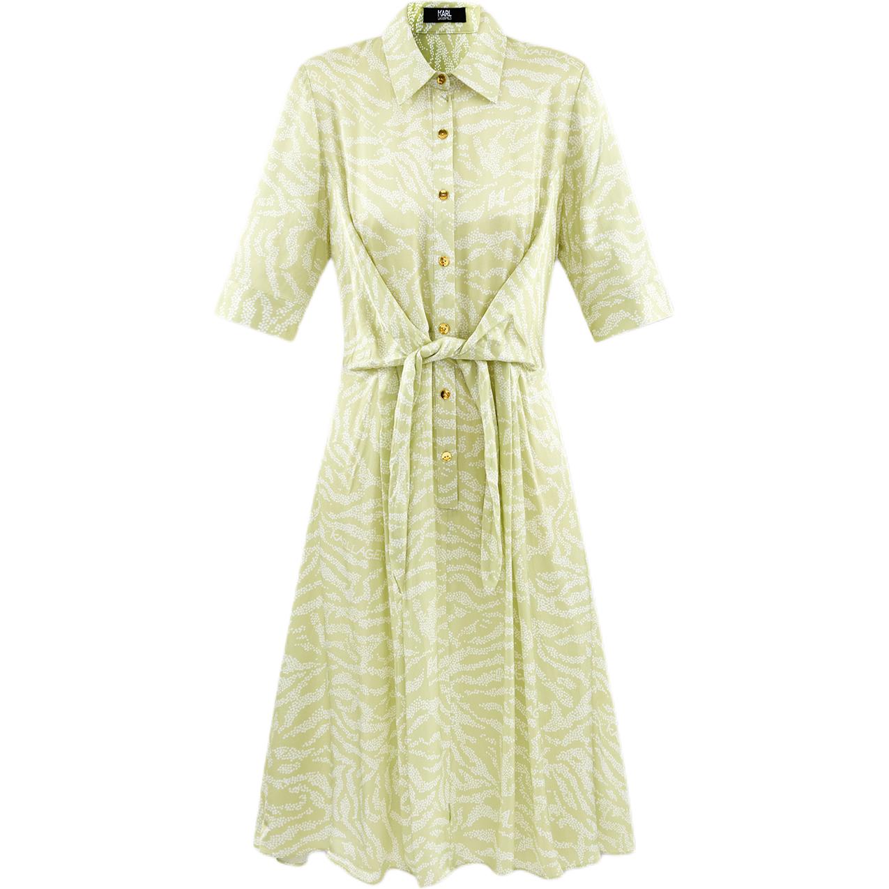 KARL LAGERFELD Женское зеленое платье с короткими рукавами KARL LAGERFELD / Karl Lagerfeld Jeans
KARL LAGERFELD Женское зеленое платье с короткими рукавами KARL LAGERFELD / Karl Lagerfeld Jeans