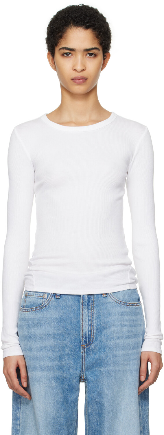 Футболка Essential Rib с длинным рукавом rag & bone, белый
Футболка Essential Rib с длинным рукавом rag & bone, белый