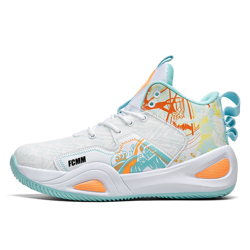 Нескользящие, дышащие, износостойкие баскетбольные кроссовки для подростков FCMM, белый
Нескользящие, дышащие, износостойкие баскетбольные кроссовки для подростков FCMM, белый