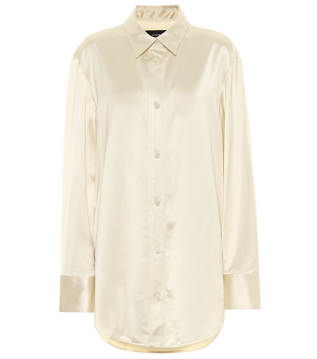 Атласная рубашка Bernel Joseph, слоновая кость 
Атласная рубашка Bernel Joseph, слоновая кость