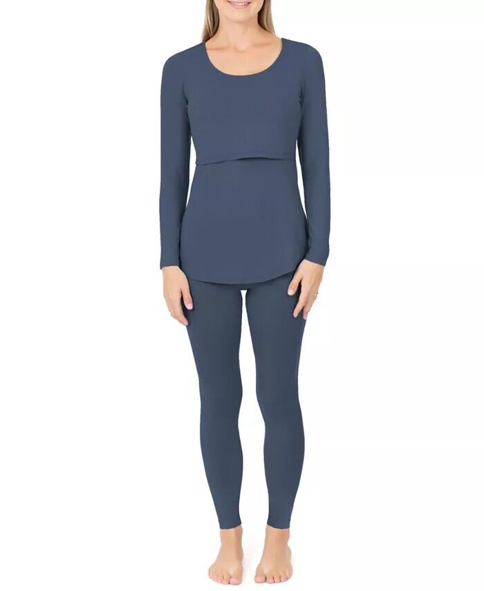 Пижамный комплект Jane для кормления больших размеров с длинными рукавами Kindred Bravely, черный
Пижамный комплект Jane для кормления больших размеров с длинными рукавами Kindred Bravely, черный