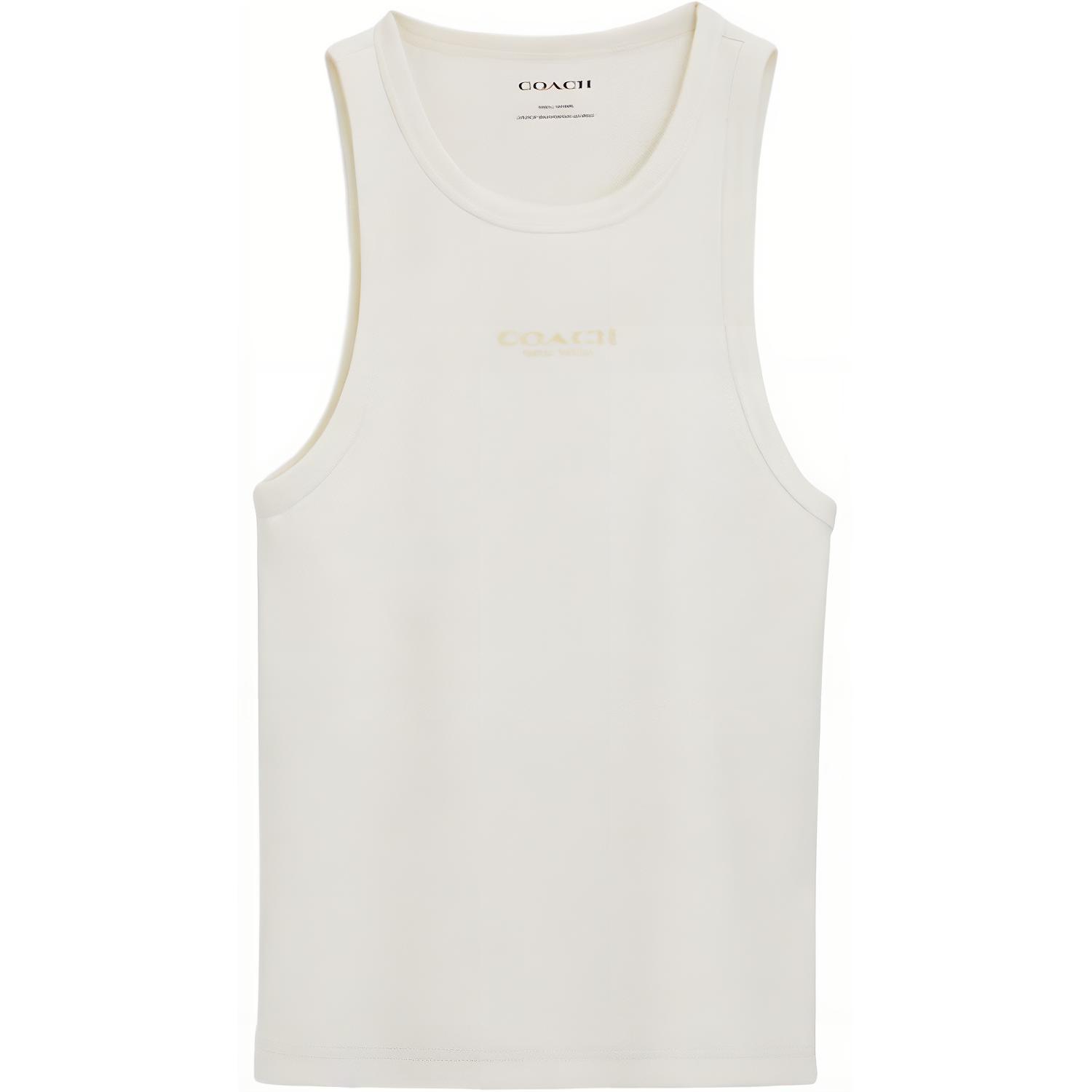 Футболка-майка женская белая COACH
Футболка-майка женская белая COACH