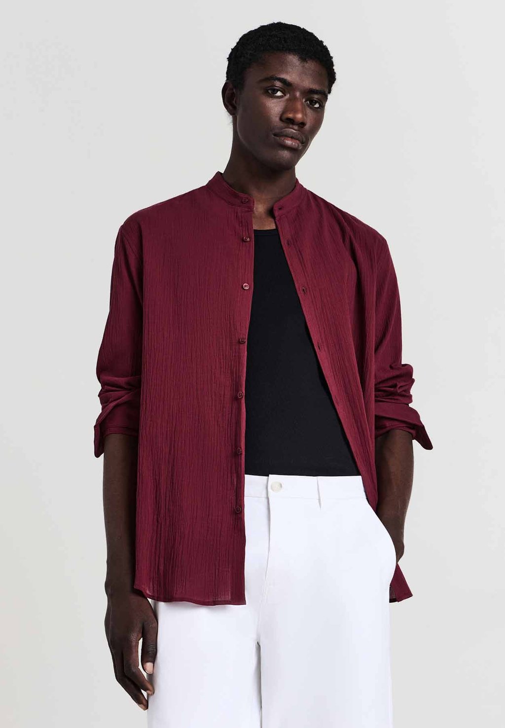 Рубашка COREANA Calliope, бургундия
Рубашка COREANA Calliope, бургундия