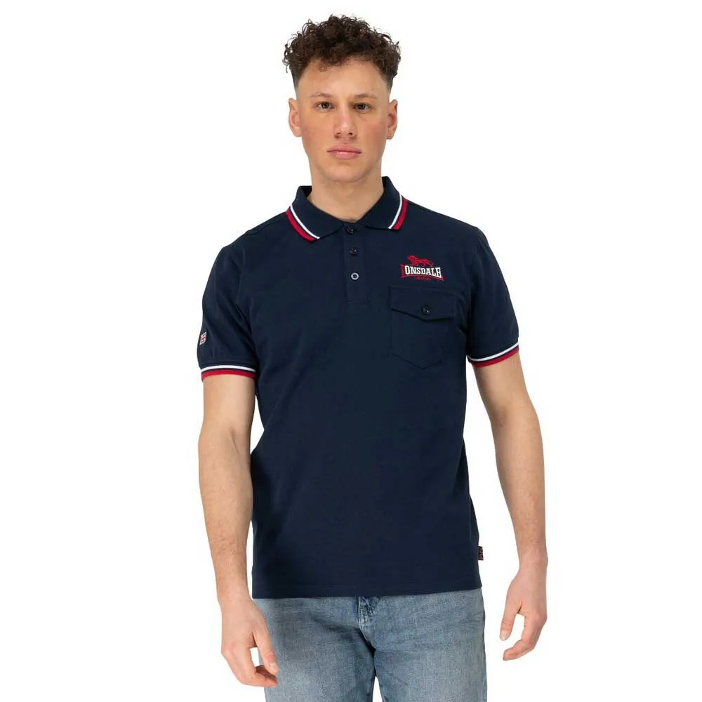 Поло с коротким рукавом Lonsdale Lynton, синий
Поло с коротким рукавом Lonsdale Lynton, синий