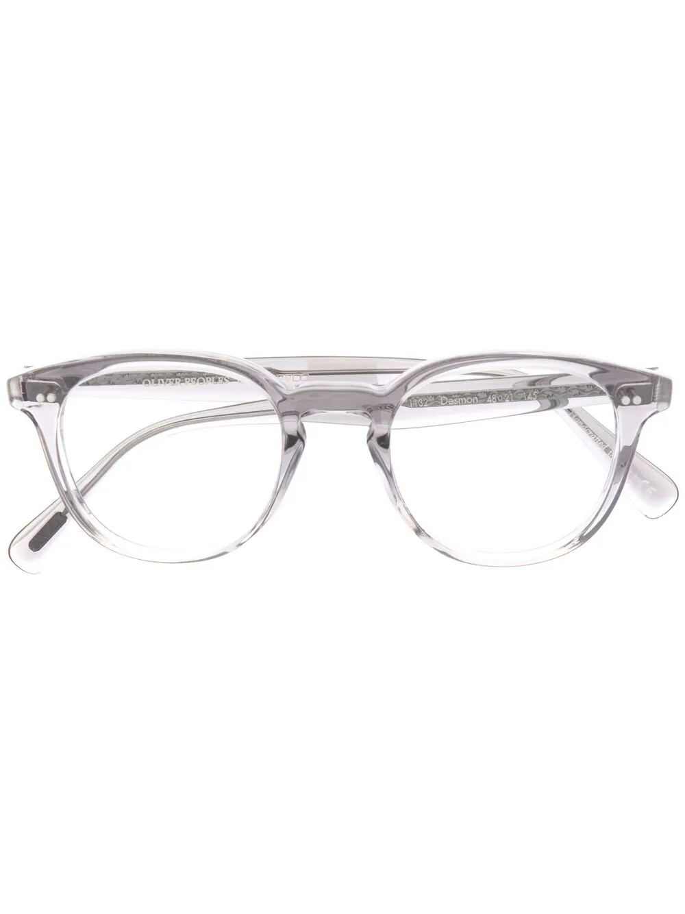 Очки в круглой оправе Oliver Peoples, серый
Очки в круглой оправе Oliver Peoples, серый