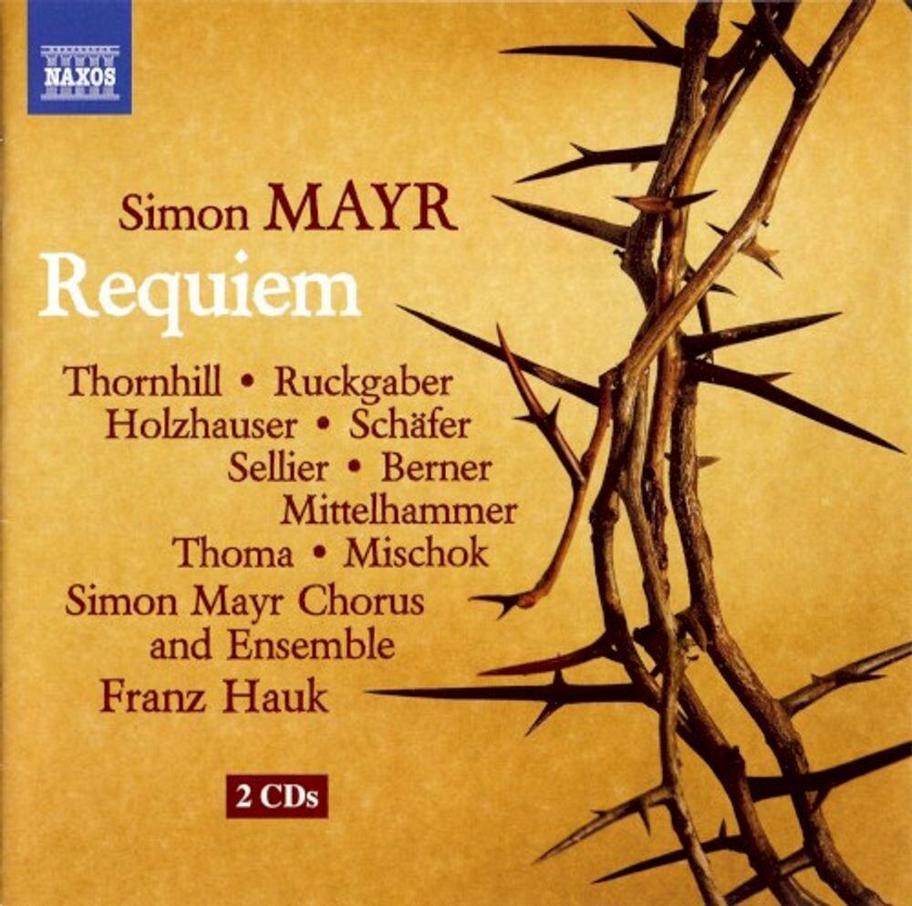 Диск CD Requiem - Simon Mayr
Диск CD Requiem - Simon Mayr