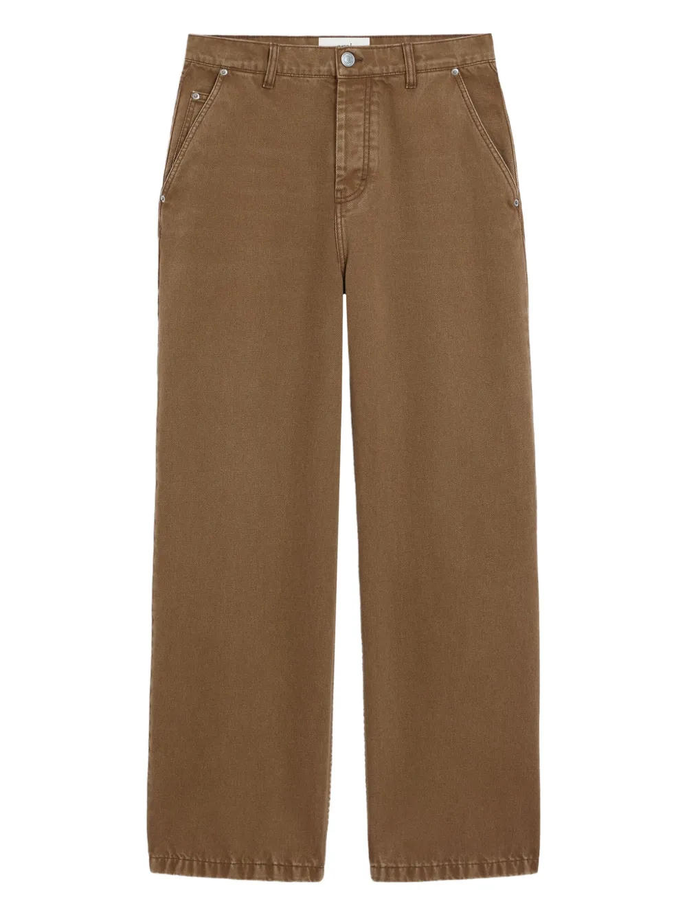 Джинсы свободного кроя Ami Paris, коричневый
Джинсы свободного кроя Ami Paris, коричневый