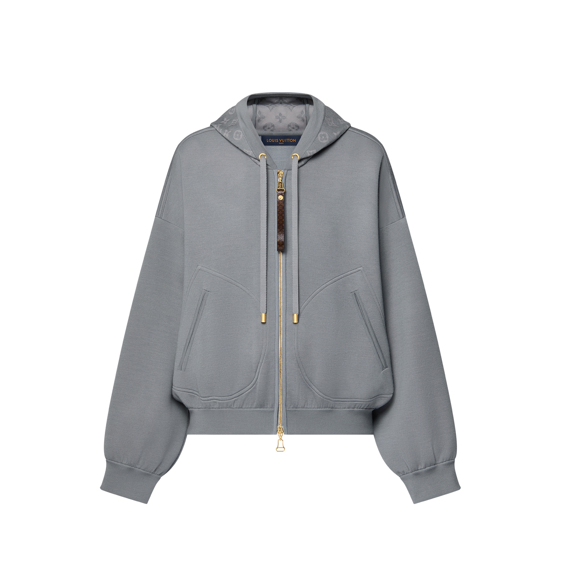 Свитшот с капюшоном и акцентом Monogram LOUIS VUITTON, серый
Свитшот с капюшоном и акцентом Monogram LOUIS VUITTON, серый