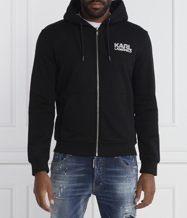 Толстовка мужская Karl Lagerfeld на молнии с логотипом, черный
Толстовка мужская Karl Lagerfeld на молнии с логотипом, черный