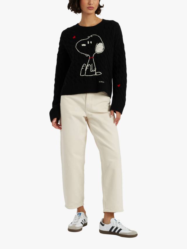 Свитер Snoopy Heart Wool Rich с кабельным узором Chinti & Parker, Black
Свитер Snoopy Heart Wool Rich с кабельным узором Chinti & Parker, Black