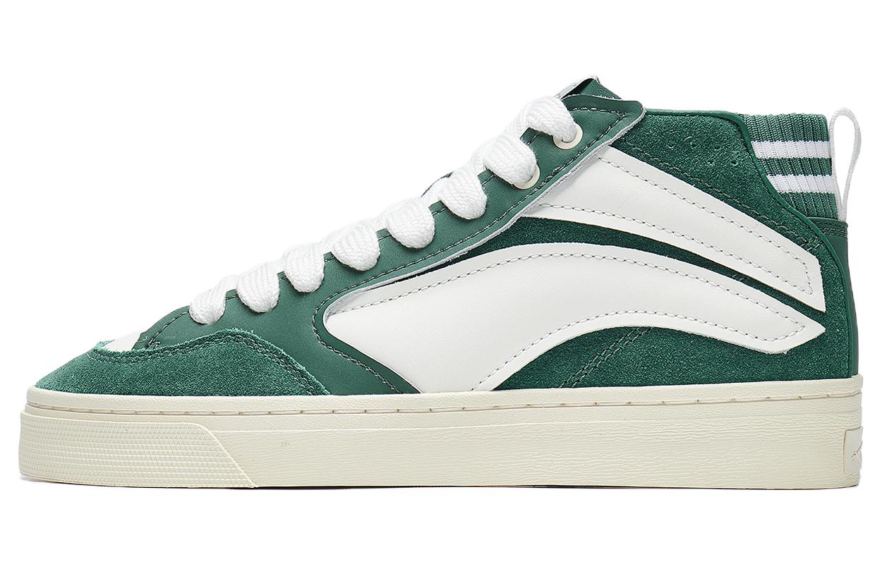 Лининг Wave 180 VNTG противоскользящие устойчивые к истиранию полувысокие скейтбордские кроссовки мужские Green White
Лининг Wave 180 VNTG противоскользящие устойчивые к истиранию полувысокие скейтбордские кроссовки мужские Green White