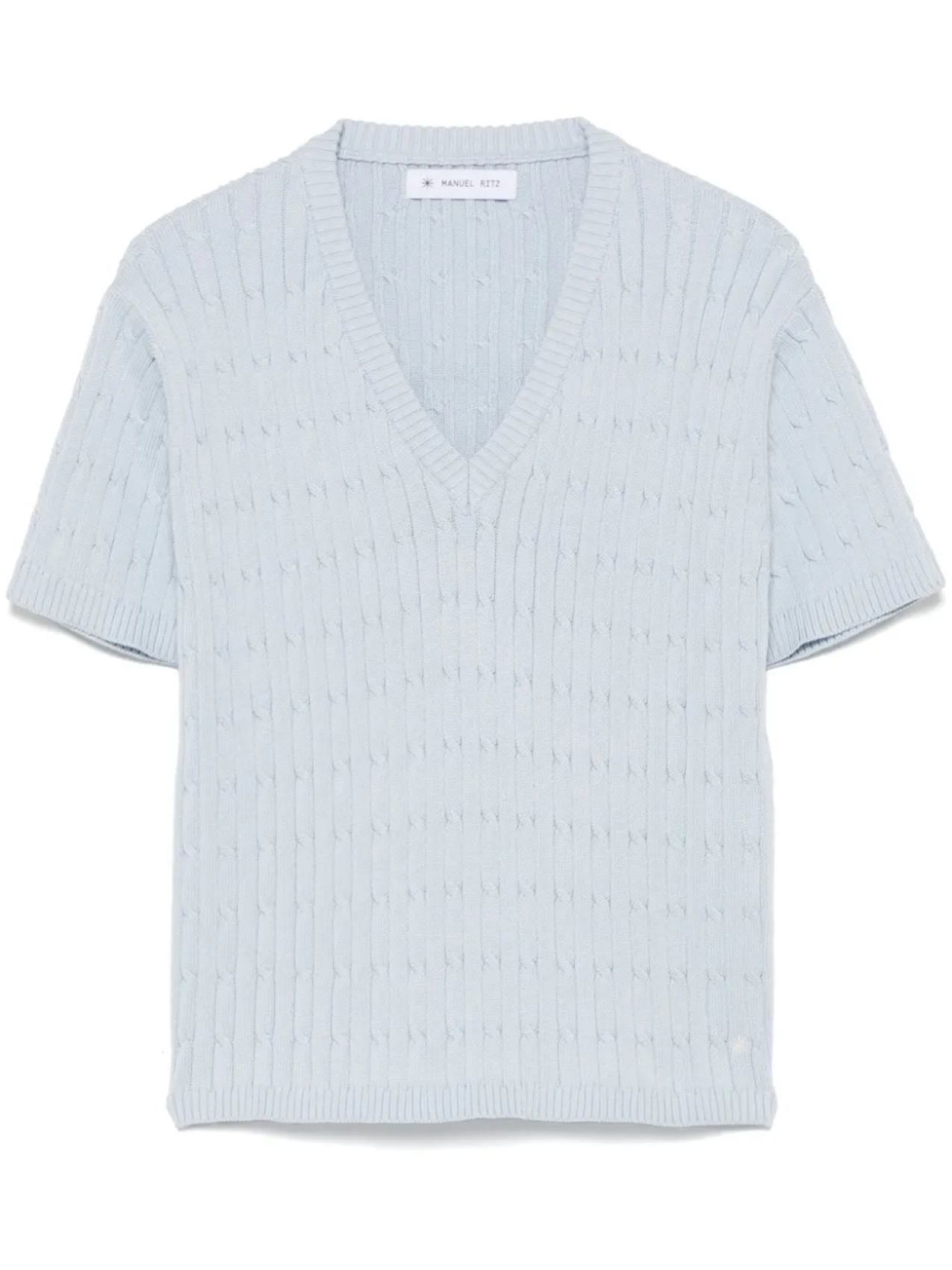 Футболка фактурной вязки Manuel Ritz, синий
Футболка фактурной вязки Manuel Ritz, синий
