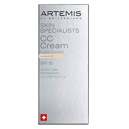 Skin Specialists CC Cream Medium 02 50 мл SPF 30, Artemis
Skin Specialists CC Cream Medium 02 50 мл SPF 30, Artemis