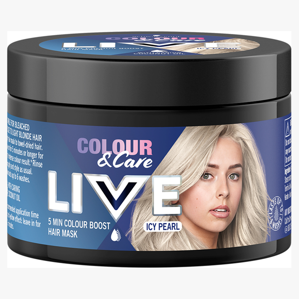 Маска для окрашивания волос «Ледяной жемчуг», 150 мл Live Colour&Care, цвет icy pearl
Маска для окрашивания волос «Ледяной жемчуг», 150 мл Live Colour&Care, цвет icy pearl