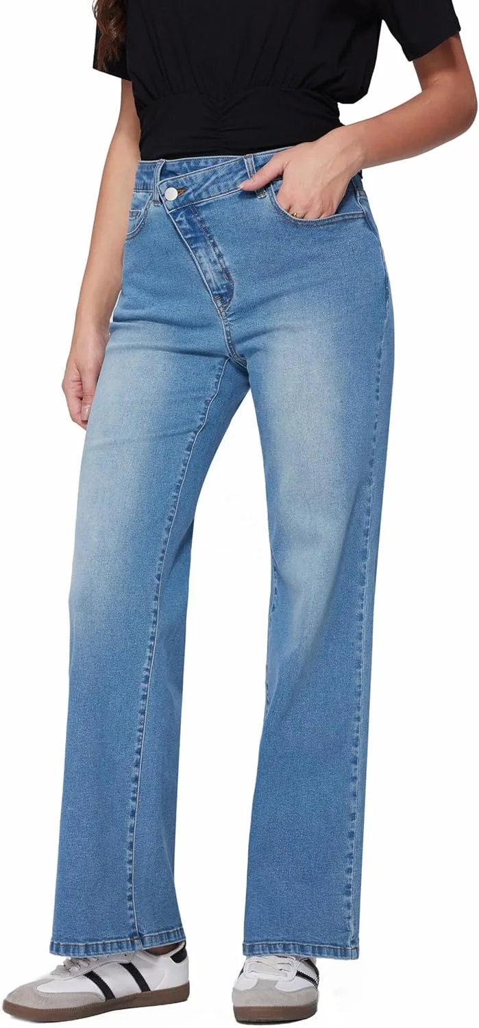 Vinova женские джинсы прямого кроя Stretchy Cross Fly с высокой посадкой
Vinova женские джинсы прямого кроя Stretchy Cross Fly с высокой посадкой