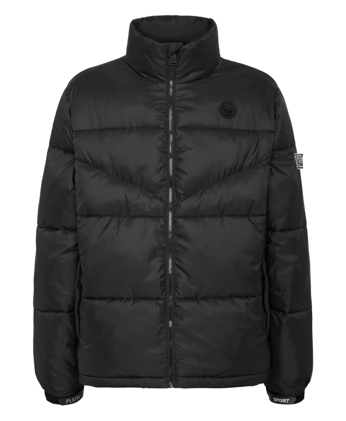 Нейлоновая пуховая куртка Plein Sport, черный
Нейлоновая пуховая куртка Plein Sport, черный