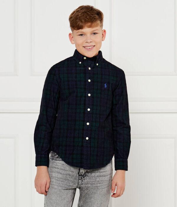 Рубашка детская Polo Ralph Lauren вельветовая в клетку, сине-зеленый
Рубашка детская Polo Ralph Lauren вельветовая в клетку, сине-зеленый