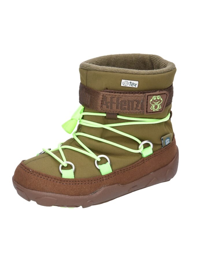 Сапоги Affenzahn Tex-Schuhe E Stiefel, зеленый
Сапоги Affenzahn Tex-Schuhe E Stiefel, зеленый
