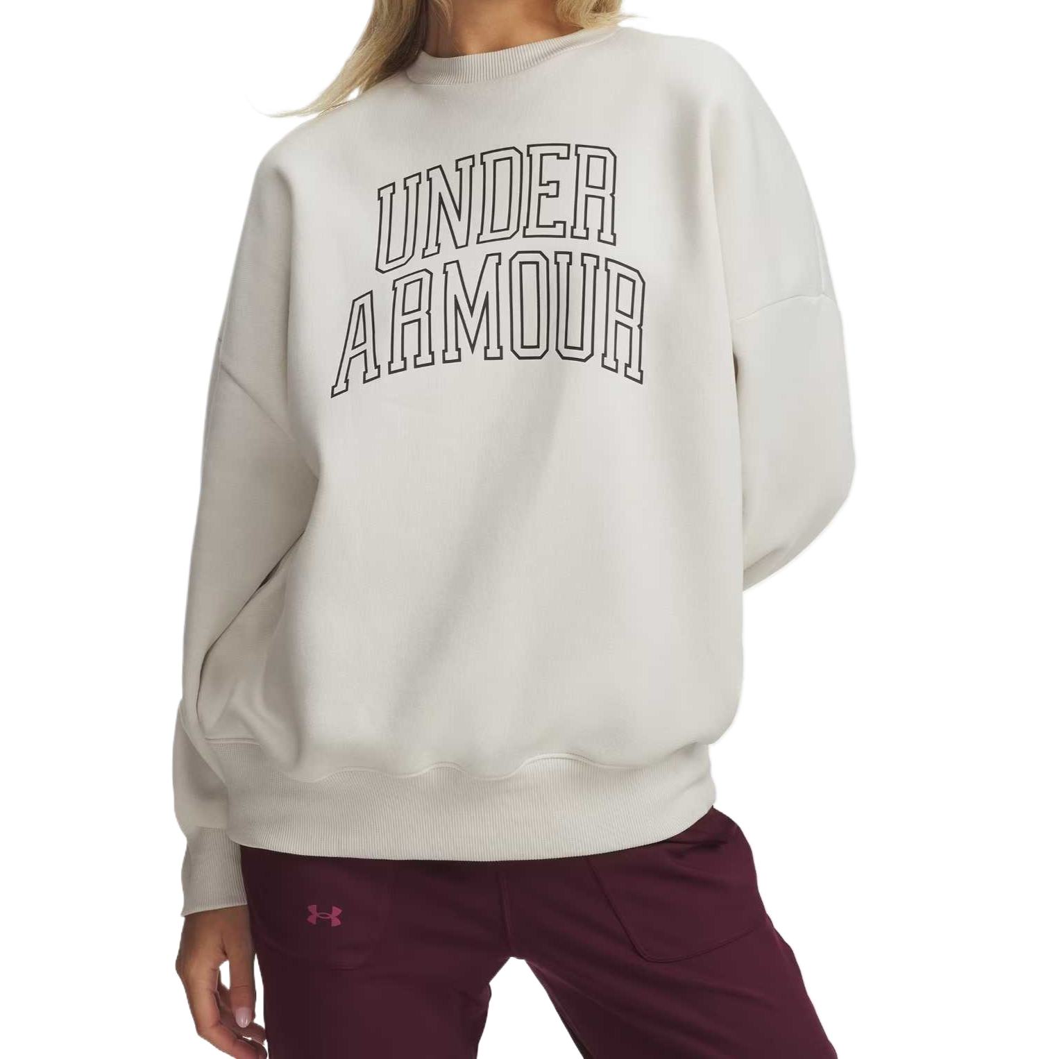 Толстовка Rival FleeceVarsity женская Under Armour, экрю
Толстовка Rival FleeceVarsity женская Under Armour, экрю