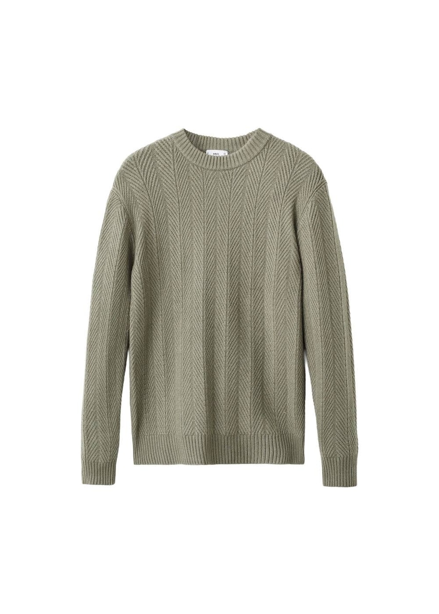 Свитер MANGO MAN Borges, оливковый
Свитер MANGO MAN Borges, оливковый