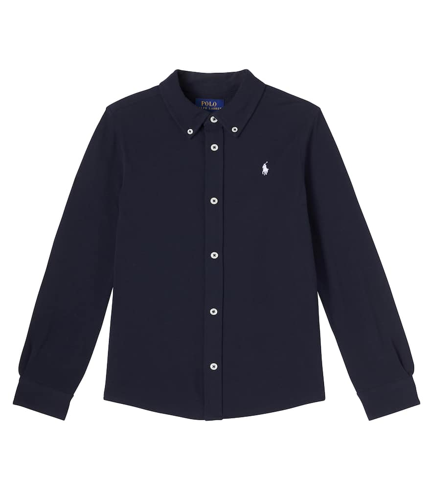 Хлопковая рубашка Polo Ralph Lauren Kids, Aviator Navy
Хлопковая рубашка Polo Ralph Lauren Kids, Aviator Navy