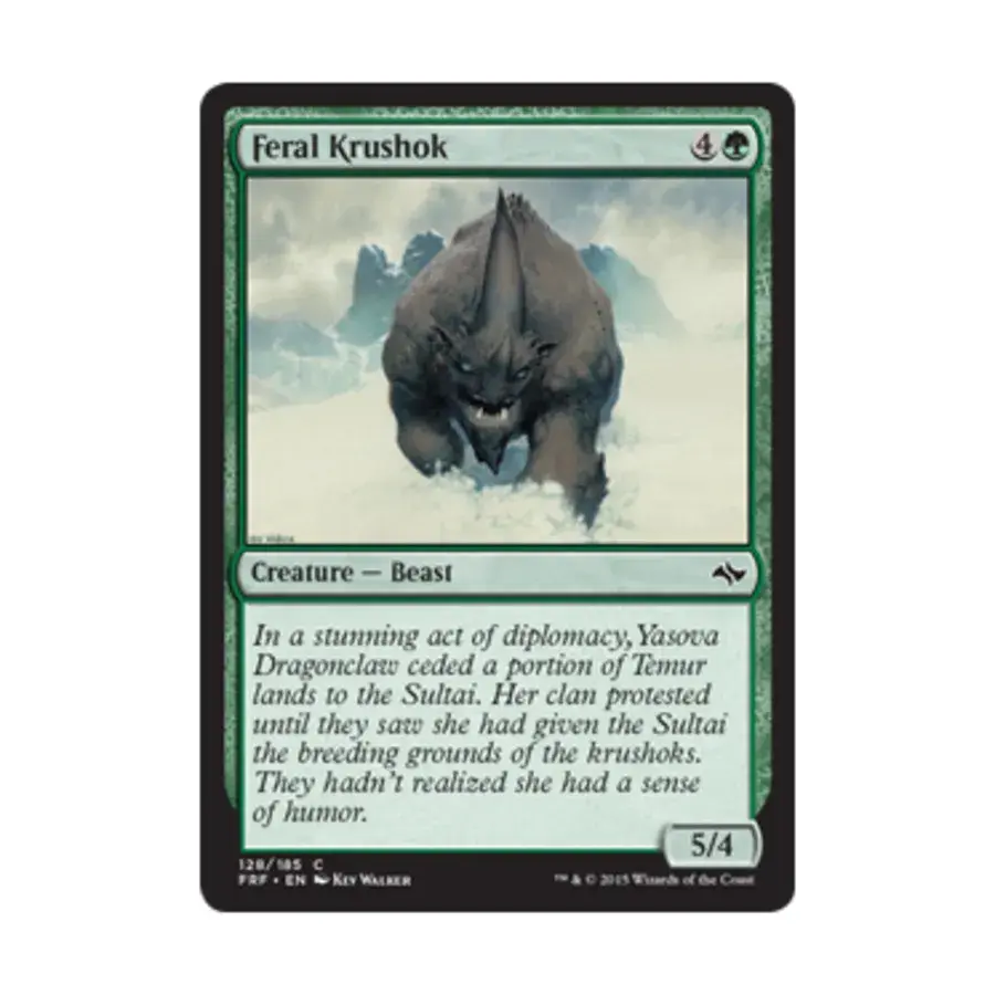 CCG Дикий Крушок (К), MTG - Fate Reforged
CCG Дикий Крушок (К), MTG - Fate Reforged