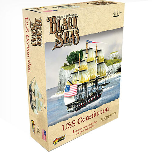 Фигурки Black Seas: Uss Constitution Warlord Games
Фигурки Black Seas: Uss Constitution Warlord Games