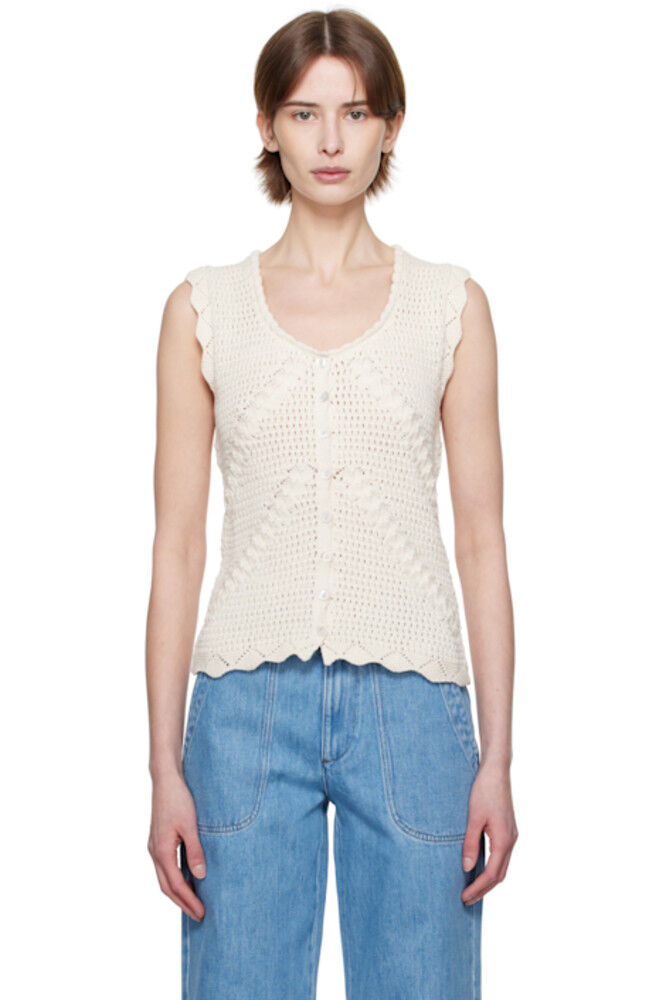 Топ Off-White Palmyre A.P.C.
Топ Off-White Palmyre A.P.C.