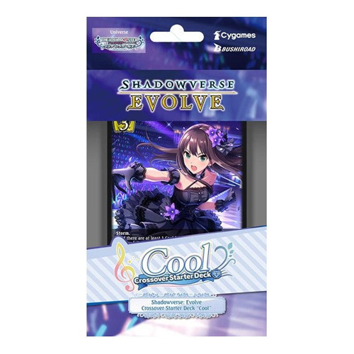 Карточная игра Shadowverse: Evolve – The Idolmaster Cinderella Girls – Cool – Crossover Starter Decks Bushiroad 
Карточная игра Shadowverse: Evolve – The Idolmaster Cinderella Girls – Cool – Crossover Starter Decks Bushiroad