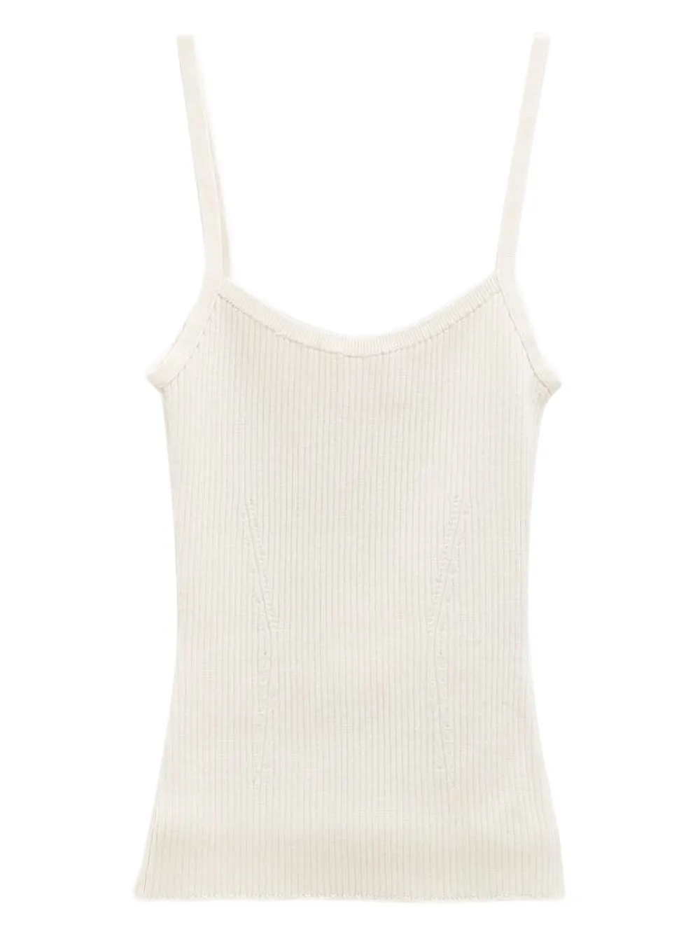 Топ в рубчик CHLOÉ, белый
Топ в рубчик CHLOÉ, белый