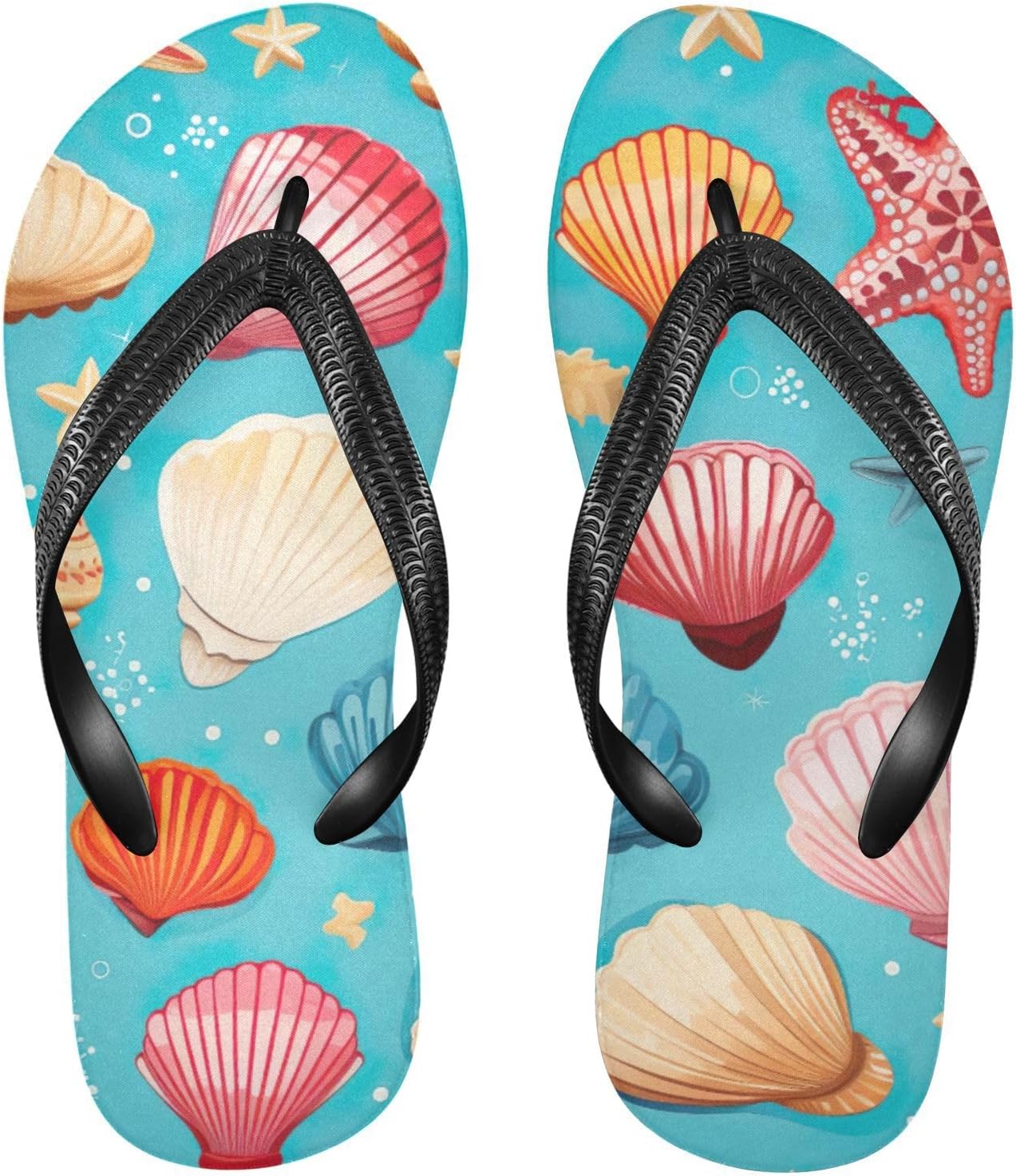 Пляжные летние сандалии Seashell Starfish для женщин и мужчин, шлепанцы для душа Kfbe
Пляжные летние сандалии Seashell Starfish для женщин и мужчин, шлепанцы для душа Kfbe