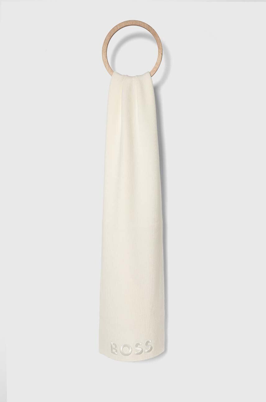 BOSS шерстяной шарф, бежевый
BOSS шерстяной шарф, бежевый