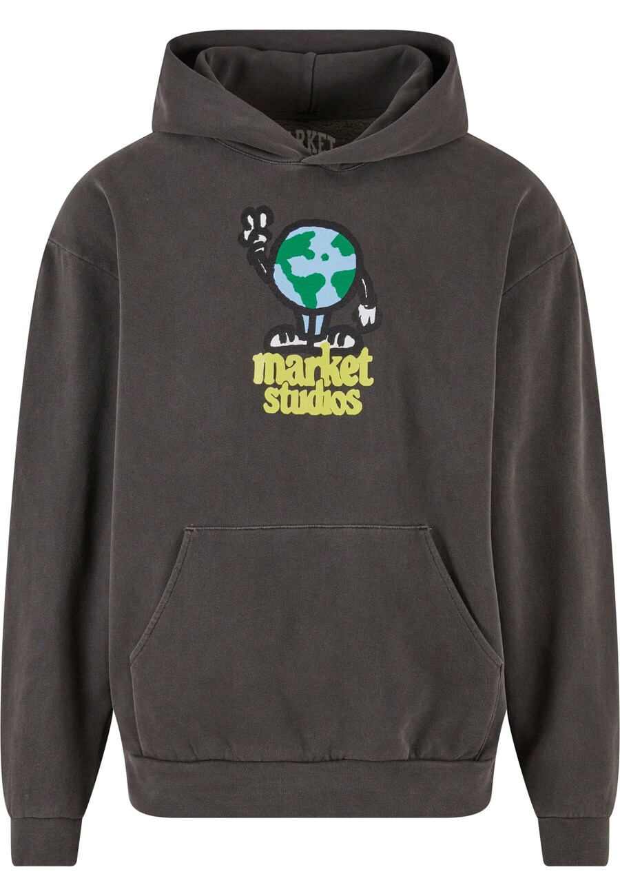 Толстовка MARKET World Peace, черный 
Толстовка MARKET World Peace, черный