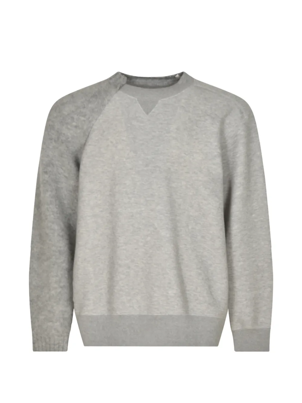 Свитер с цветными блоками Sacai, серый
Свитер с цветными блоками Sacai, серый