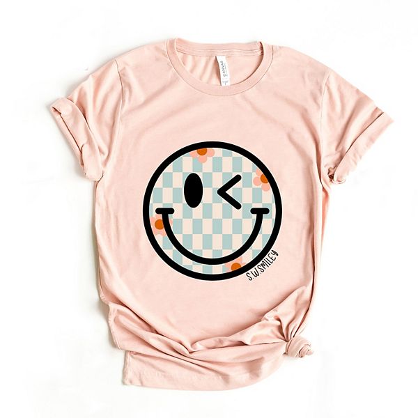 Футболка с принтом SWSmiley checkered smiley face Simply Sage Market, Blush
Футболка с принтом SWSmiley checkered smiley face Simply Sage Market, Blush