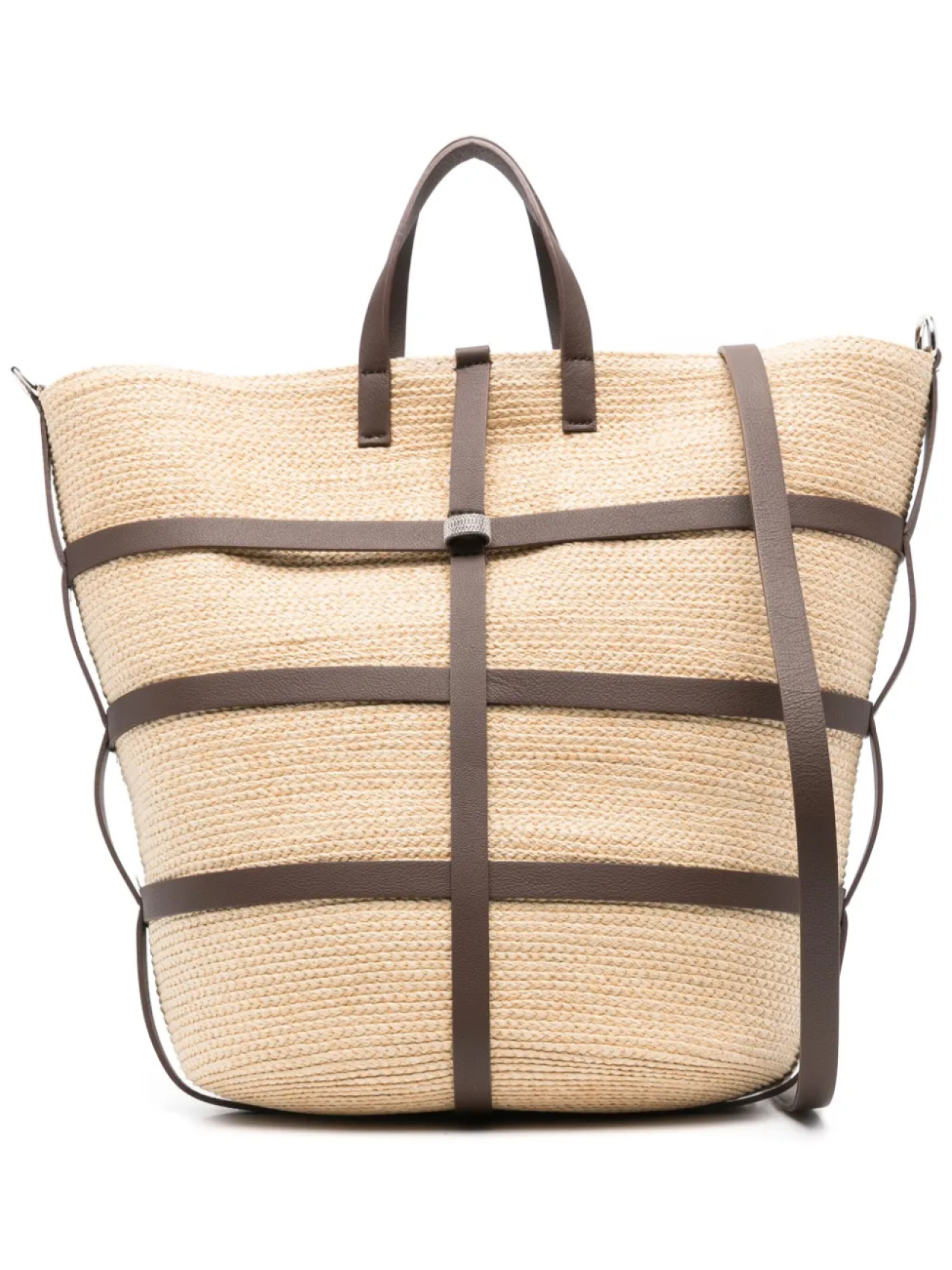 Peserico сумка-тоут с плетеной отделкой, нейтральный
Peserico сумка-тоут с плетеной отделкой, нейтральный