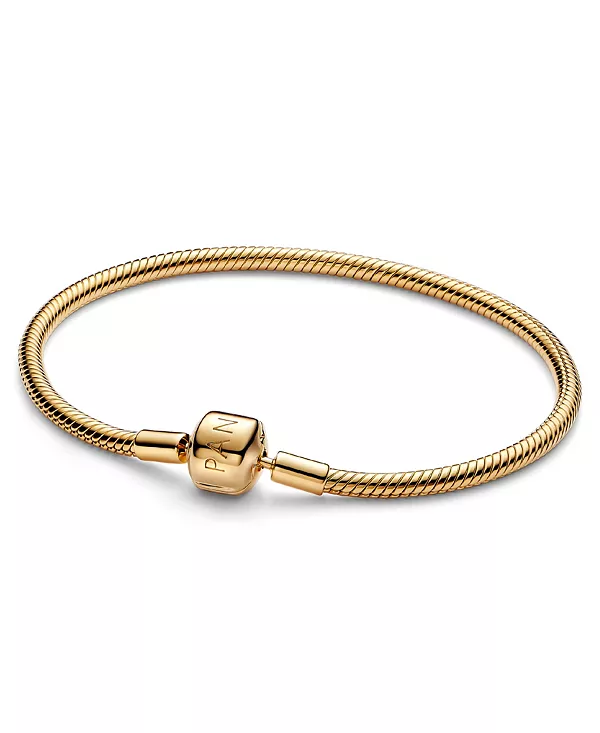 Браслет-Цепочка «змейка» с застежкой-бочкой, позолоченный 14 карат Pandora, gold
Браслет-Цепочка «змейка» с застежкой-бочкой, позолоченный 14 карат Pandora, gold