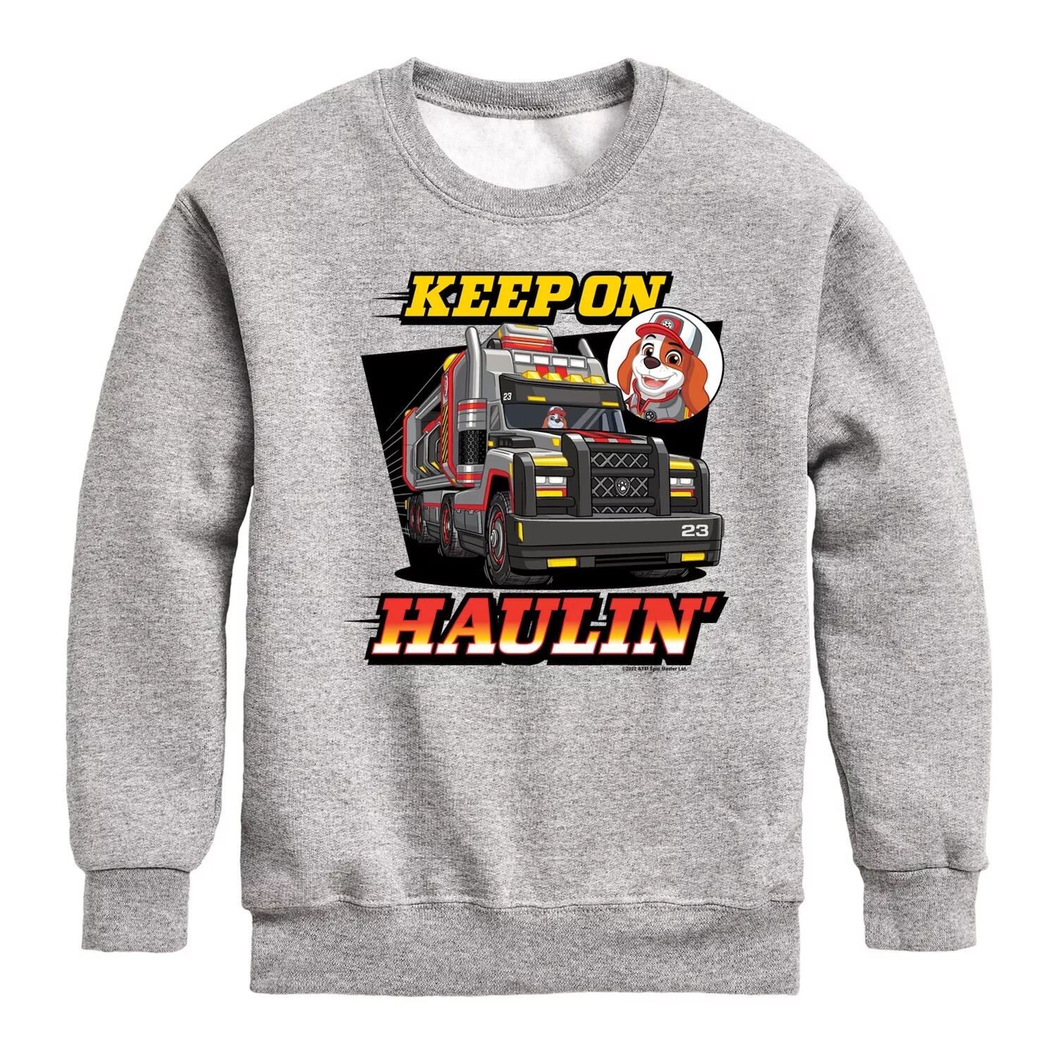 Флисовая толстовка с рисунком «Keep On Haulin» для мальчиков 8–20 лет Paw Patrol Licensed Character, серый
Флисовая толстовка с рисунком «Keep On Haulin» для мальчиков 8–20 лет Paw Patrol Licensed Character, серый