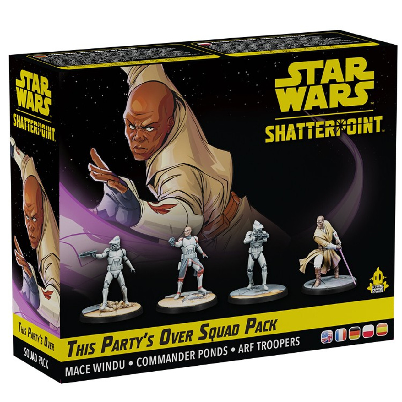 Миниатюра Star Wars: Shatterpoint - This Party's Over Squad Pack
Миниатюра Star Wars: Shatterpoint - This Party's Over Squad Pack