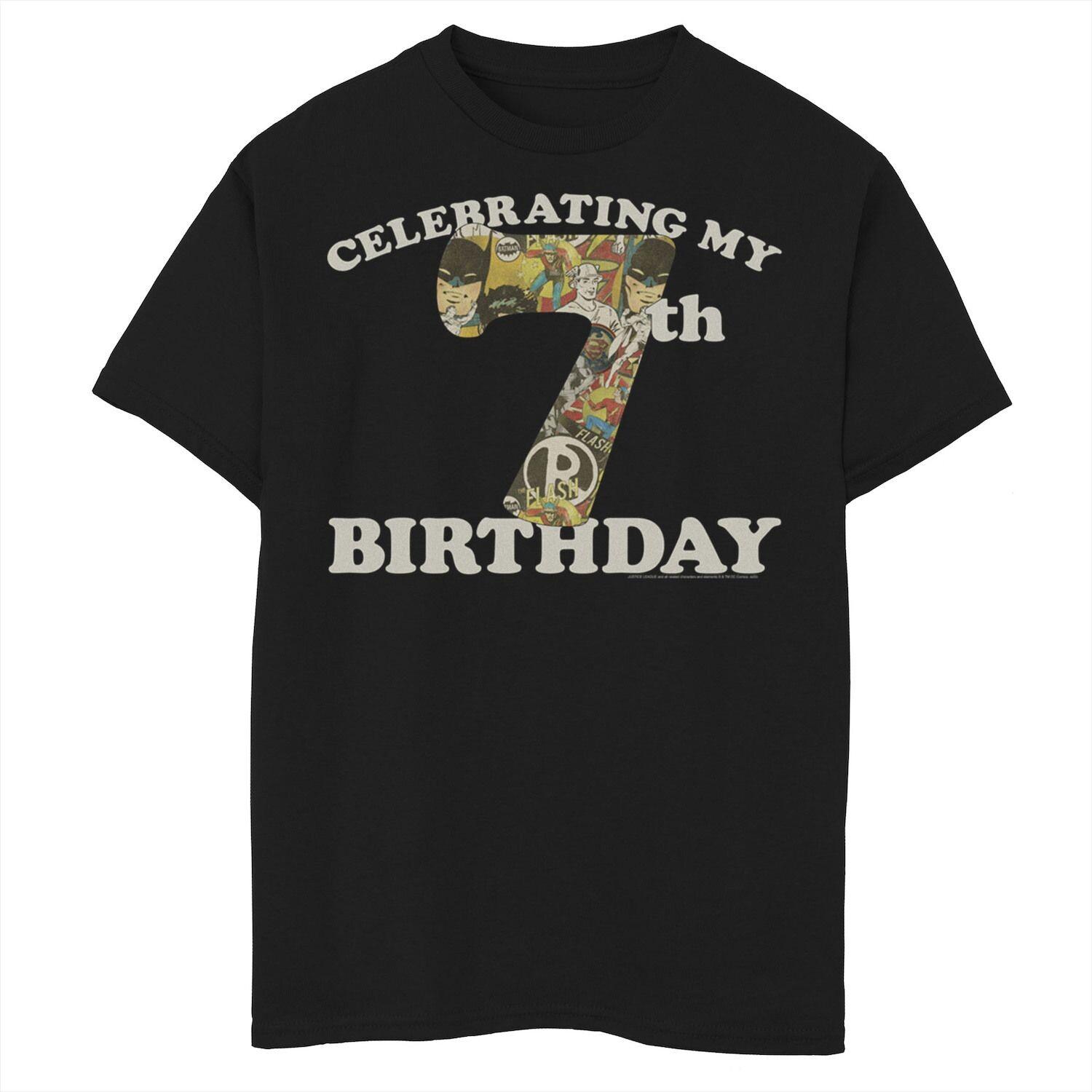 Футболка с графическим рисунком и логотипом DC Comics для мальчиков 8–20 лет, Лига Справедливости, 7 лет Licensed Character
Футболка с графическим рисунком и логотипом DC Comics для мальчиков 8–20 лет, Лига Справедливости, 7 лет Licensed Character