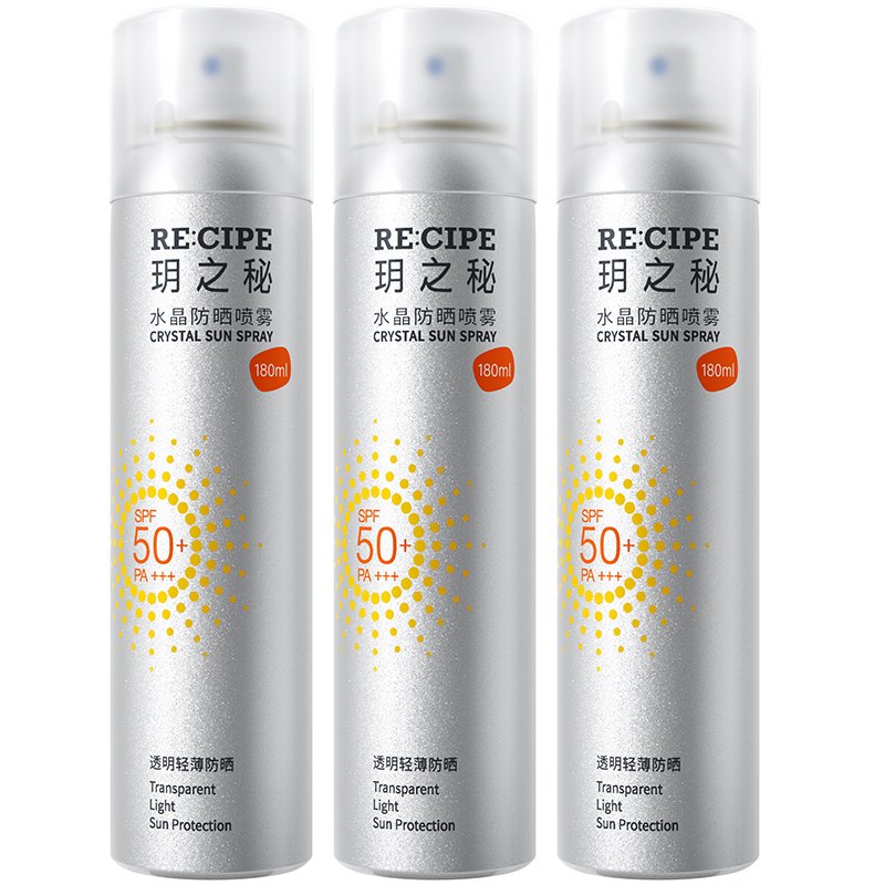 Спрей для защиты от солнца Crystal Spray SPF50+PA+++ с охлаждающим эффектом RE:CIPE
Спрей для защиты от солнца Crystal Spray SPF50+PA+++ с охлаждающим эффектом RE:CIPE