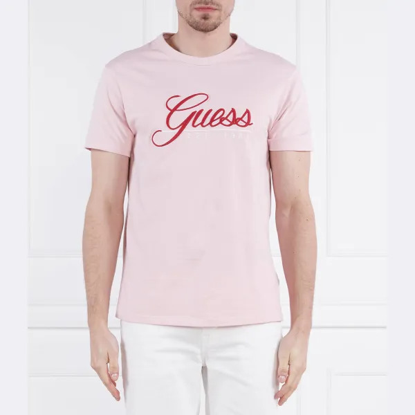 Футболка стандартного кроя с 3D-эмбро SS cngue Guess, розовый
Футболка стандартного кроя с 3D-эмбро SS cngue Guess, розовый