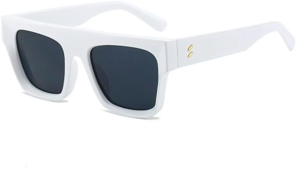 Солнцезащитные очки квадратной формы 2027 года для женщин и мужчин в стиле ретро, модные синие, фиолетовые, бежевые, с защитой от УФ-излучения UV400 MTZJH, White
Солнцезащитные очки квадратной формы 2027 года для женщин и мужчин в стиле ретро, модные синие, фиолетовые, бежевые, с защитой от УФ-излучения UV400 MTZJH, White