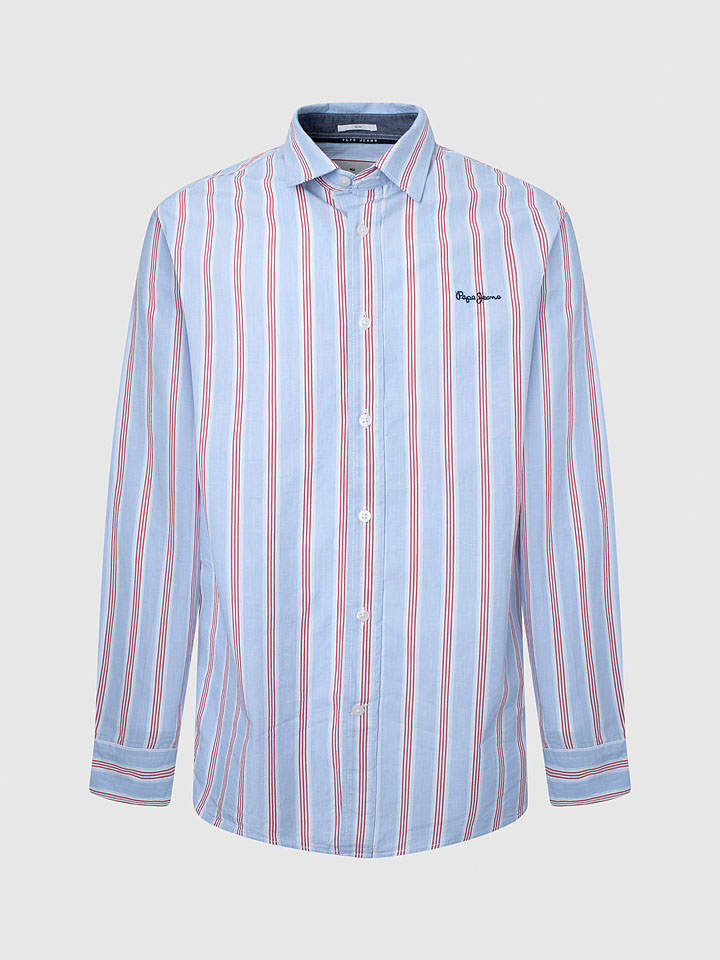 Рубашка Lister Pepe Jeans, цвет hellblau/rot
Рубашка Lister Pepe Jeans, цвет hellblau/rot