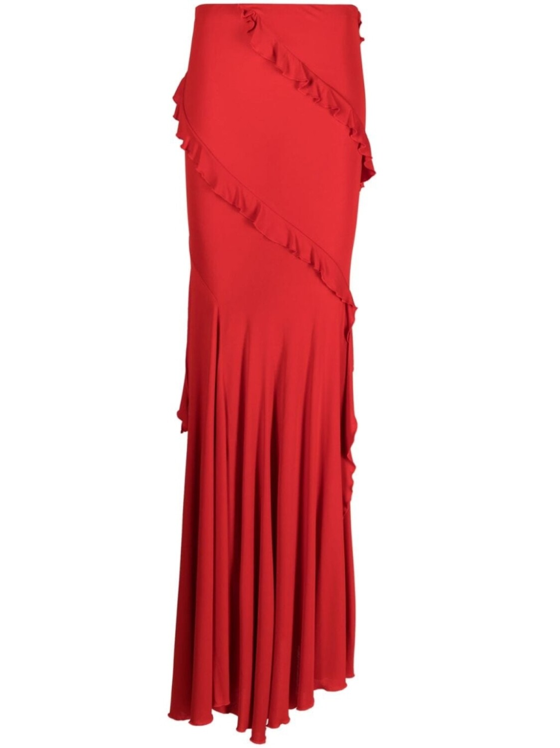 Blumarine длинная юбка с оборками, красный
Blumarine длинная юбка с оборками, красный