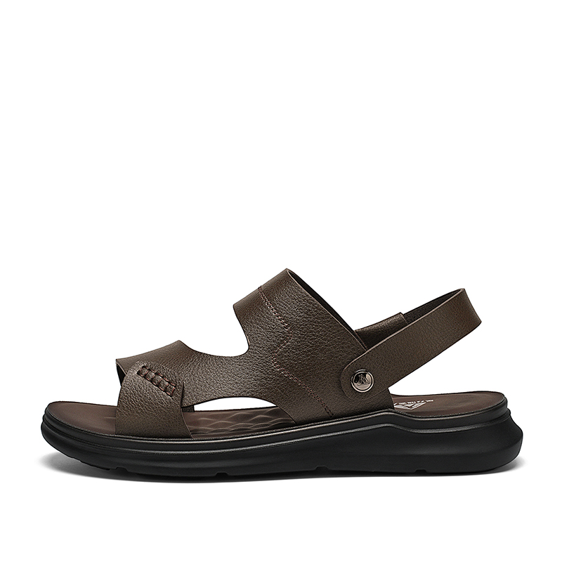 ZULIZ Мужские пляжные сандалии коричневые, цвет Brown
ZULIZ Мужские пляжные сандалии коричневые, цвет Brown