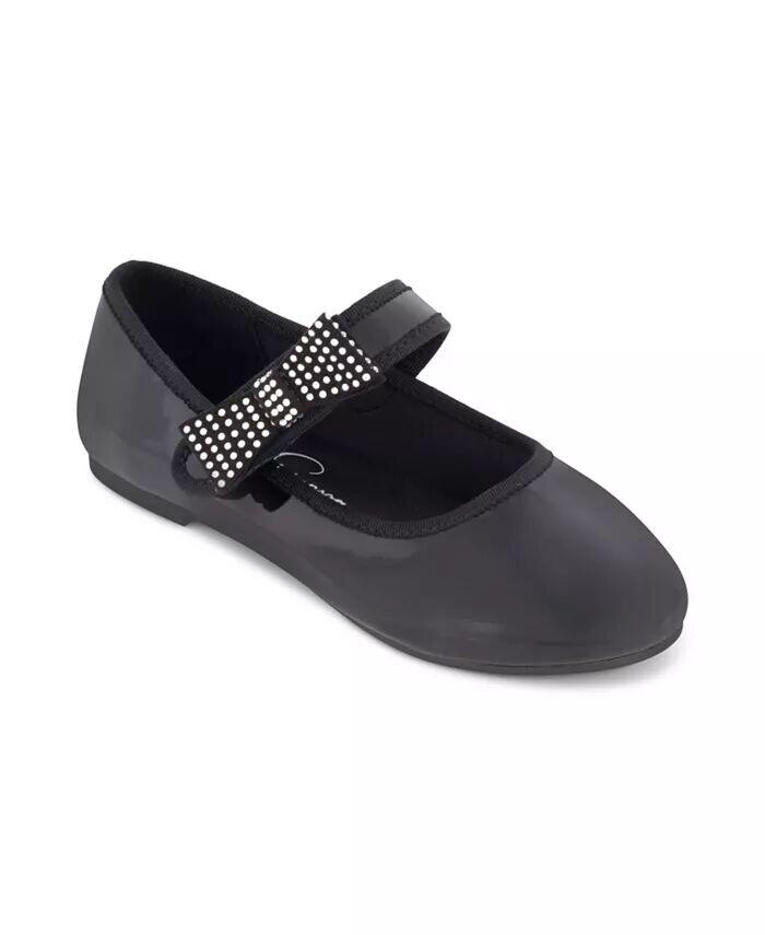 Балетки Amy Crystal Bow для маленьких и больших девочек Jessica Simpson, черный
Балетки Amy Crystal Bow для маленьких и больших девочек Jessica Simpson, черный