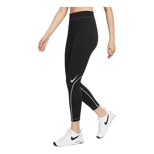 Брюки sportswear swoosh high waist training sports tight gym pants/trousers/joggers black Nike, черный
Брюки sportswear swoosh high waist training sports tight gym pants/trousers/joggers black Nike, черный