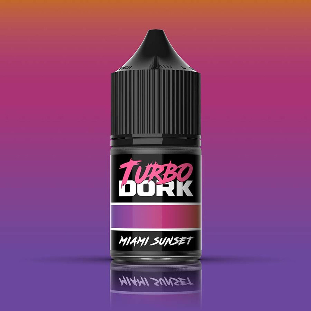 Аксессуары Turbo Dork TurboShift Acrylic Paint: Miami Sunset (22ml)
Аксессуары Turbo Dork TurboShift Acrylic Paint: Miami Sunset (22ml)