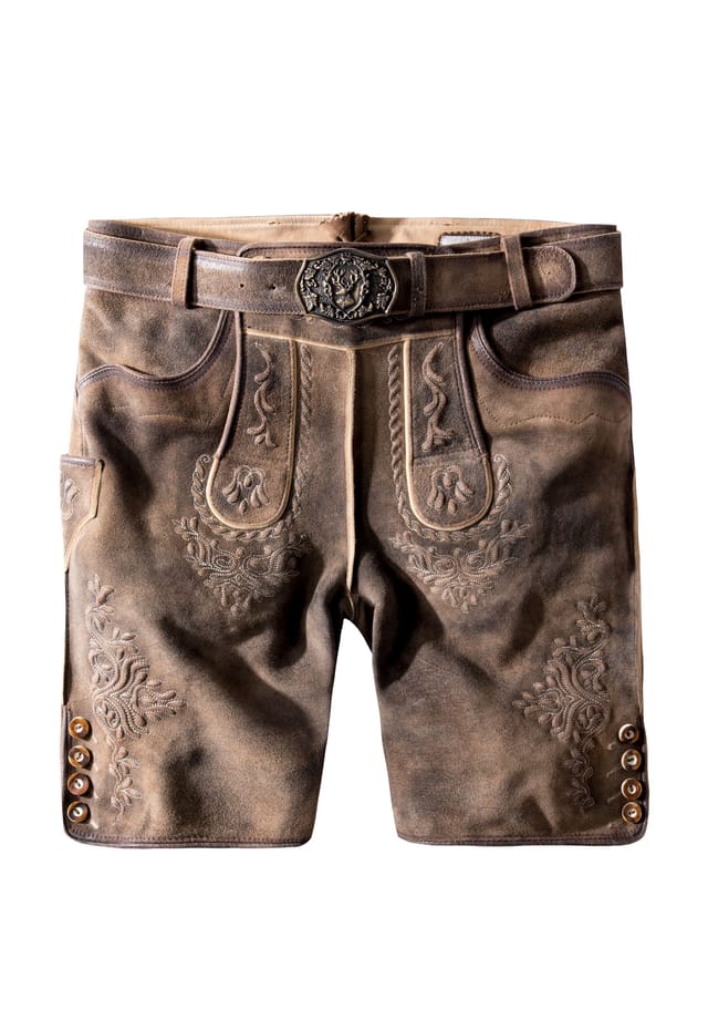 Традиционные кожаные брюки Логан Stockerpoint, цвет kiesel gespeckt
Традиционные кожаные брюки Логан Stockerpoint, цвет kiesel gespeckt